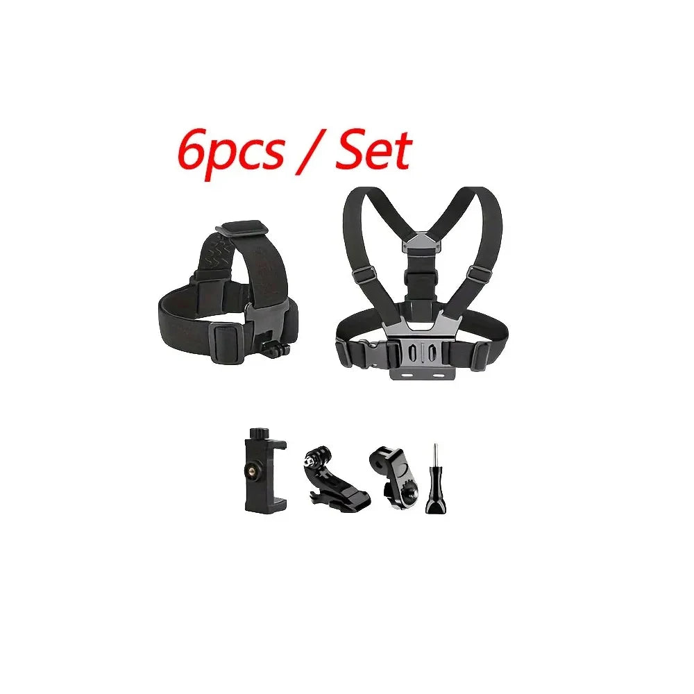 Action Camera Head & Chest Strap Mount Kit - image 19