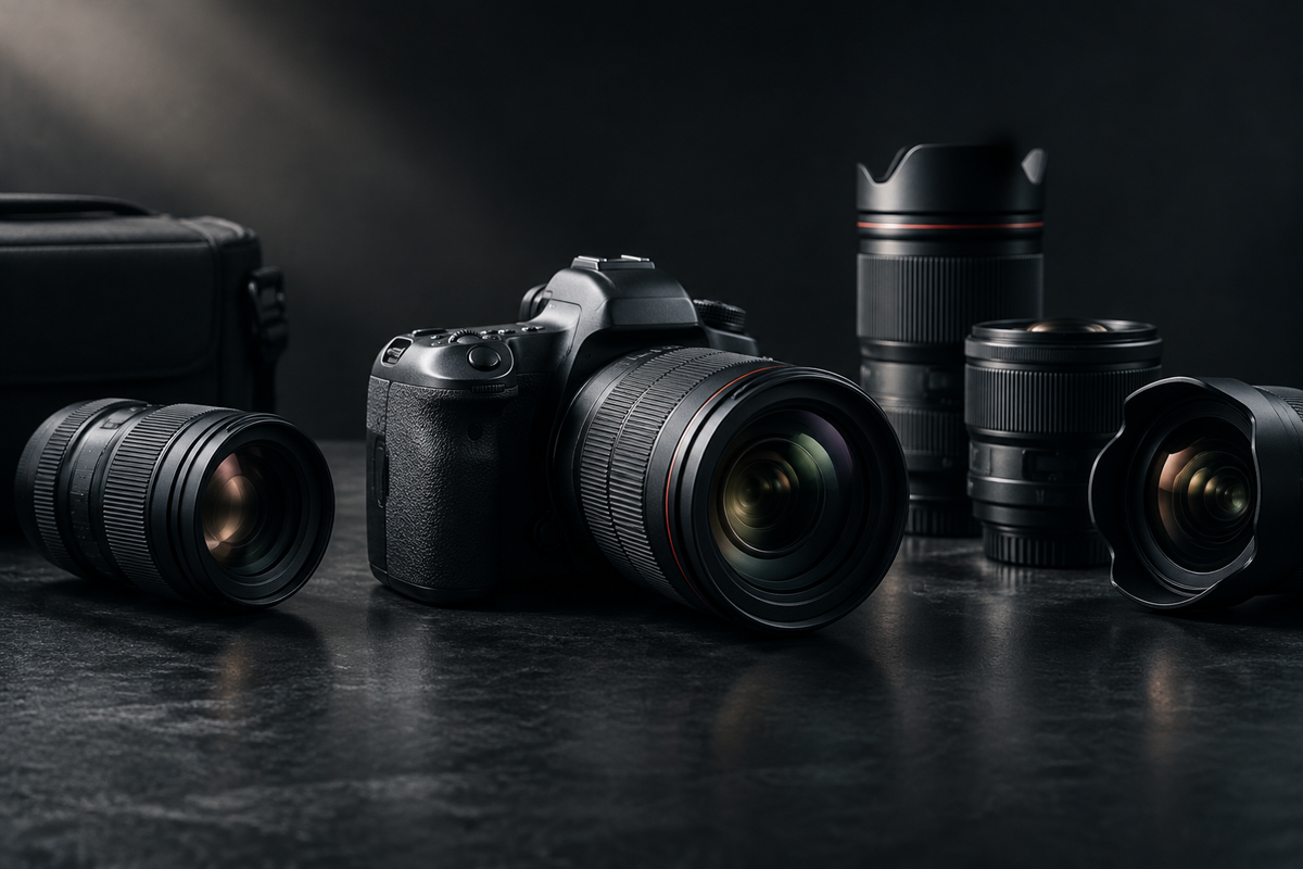 Camera Equipment Hero - No Text